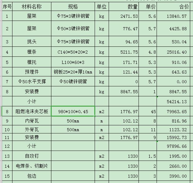 2020年鋼結(jié)構(gòu)制作安裝費(fèi)多少錢(qián)一噸呢（2020年鋼結(jié)構(gòu)制作安裝費(fèi)多少錢(qián)一噸） 結(jié)構(gòu)電力行業(yè)施工 第5張