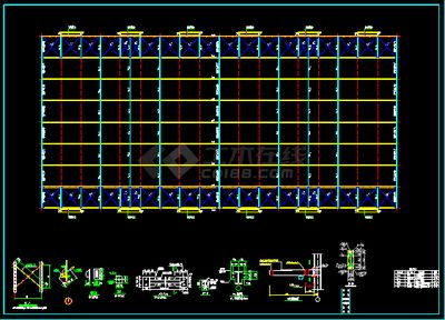 廠房鋼結(jié)構(gòu)設(shè)計(jì)圖紙