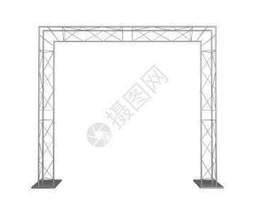 桁架背景圖片 結構工業鋼結構施工 第4張