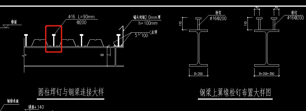 鋼結構樓承板栓釘尺寸(鋼結構樓承板施工規范,鋼結構樓承板栓釘尺寸) 結構砌體施工 第2張 鋼結構樓承板栓釘尺寸(鋼結構樓承板施工規范,鋼結構樓承板栓釘尺寸) 結構砌體施工 第2張