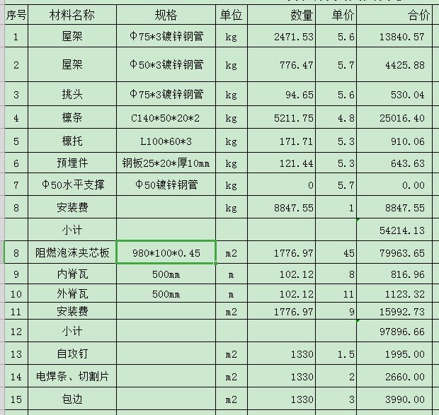 2020年鋼結構制作安裝費多少錢一噸 結構框架設計 第4張 2020年鋼結構制作安裝費多少錢一噸 結構框架設計 第4張