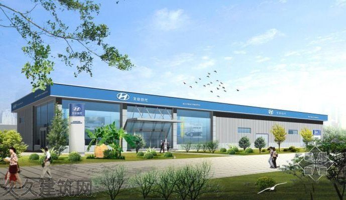 鋼結構展廳外觀效果圖 裝飾家裝施工 第1張 鋼結構展廳外觀效果圖 裝飾家裝施工 第1張