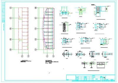 舞臺(tái)鋼結(jié)構(gòu)施工圖