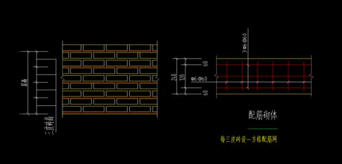 砌體墻怎么加鋼筋圖片（“砌體墻怎么加鋼筋圖片”是一種常見的加固方法以供參考） 裝飾工裝設計 第4張