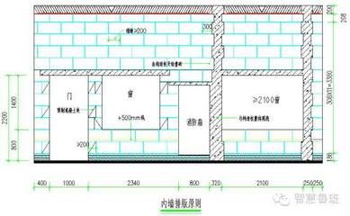 砌塊混凝土墻結構圖