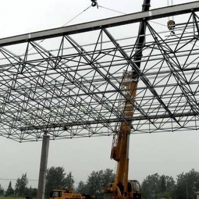 加油站網架一平方米約多重 結構機械鋼結構施工 第4張 加油站網架一平方米約多重 結構機械鋼結構施工 第4張