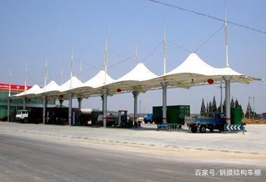 加油站頂棚用什么結(jié)構(gòu)材料 裝飾工裝設(shè)計(jì) 第2張 加油站頂棚用什么結(jié)構(gòu)材料 裝飾工裝設(shè)計(jì) 第2張
