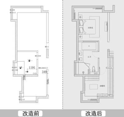 承重墻怎么改造好看圖片欣賞（承重墻改造成衣帽間的案例）