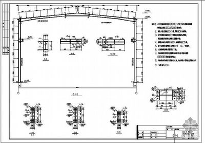鋼結構車間圖紙設計（鋼結構車間圖紙設計通常包括了建筑設計說明、門窗表、平面圖、樓梯間詳圖）