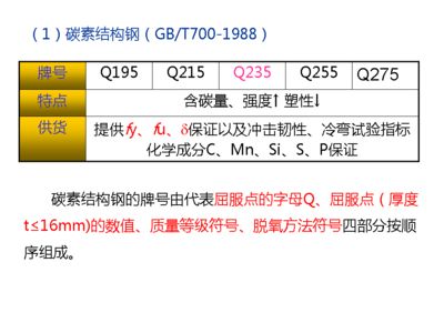 碳素結(jié)構鋼的性能隨含碳量如何變化 結(jié)構機械鋼結(jié)構設計 第4張