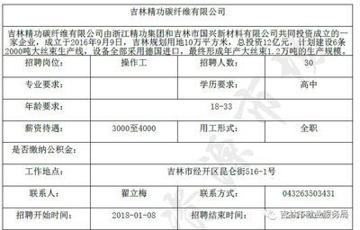 碳纖維公司招聘信息怎么寫