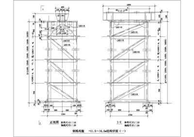 格構柱綴板重量(格構柱綴板重量的計算方法) 鋼結構有限元分析設計 第1張 格構柱綴板重量(格構柱綴板重量的計算方法) 鋼結構有限元分析設計 第1張