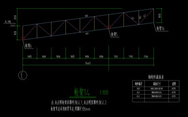 桁架如何計算重量