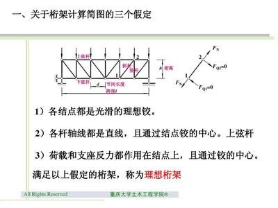 桁架結構的計算假定有哪些（桁架結構的計算假定）