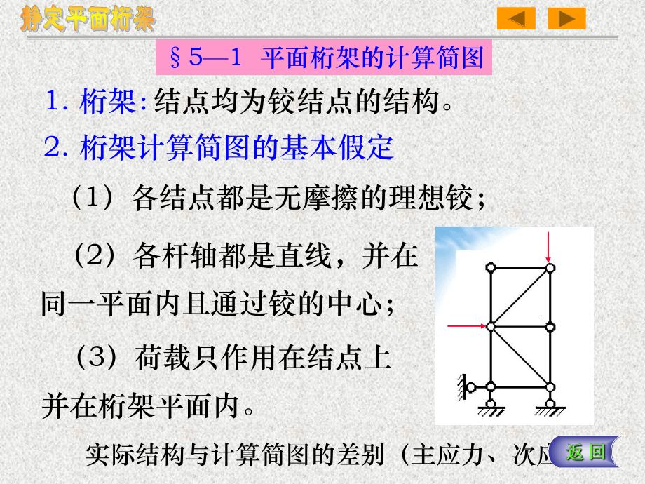 桁架計算簡圖選取的基本假設是什么（桁架計算簡圖的選取）