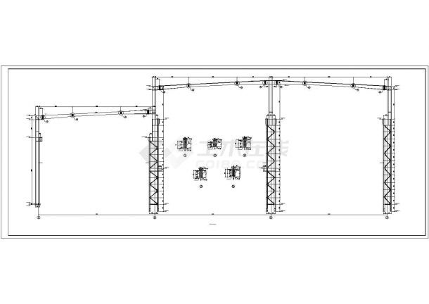 桁架的設計圖紙（桁架設計圖紙） 鋼結構桁架施工 第5張