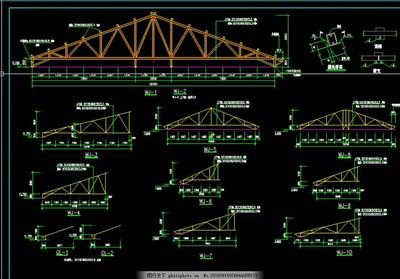 桁架屋頂剖面圖（桁架屋頂剖面圖怎么查找）
