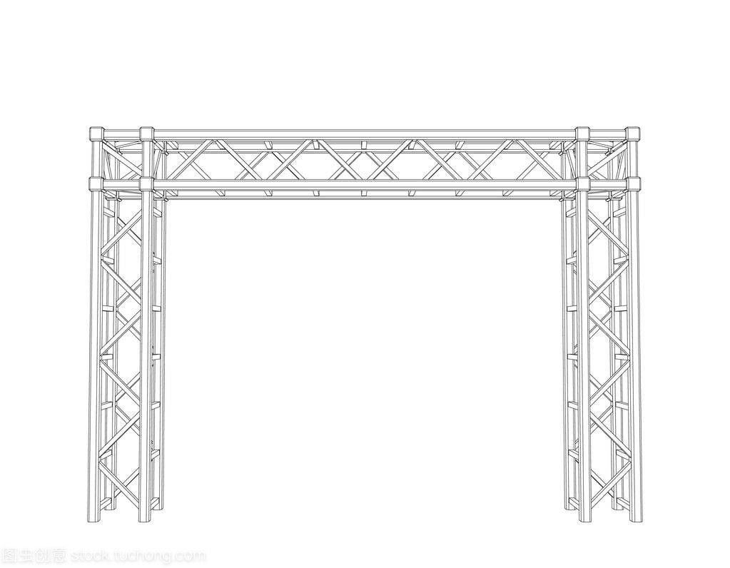 過路桁架圖片高清