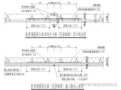 桁架板圖集 裝飾幕墻施工 第3張