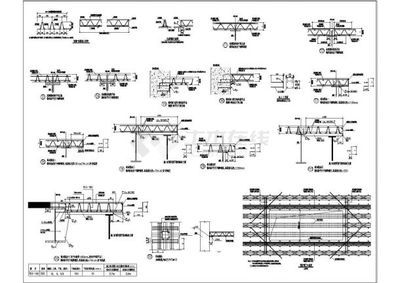 桁架板圖集 裝飾幕墻施工 第5張