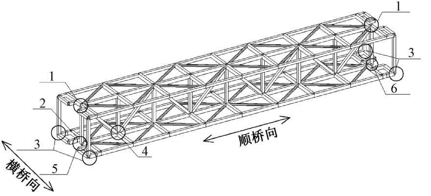 桁架支座節點 鋼結構玻璃棧道設計 第2張