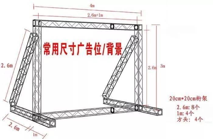 廣告桁架搭建尺寸 全國鋼結構廠 第2張