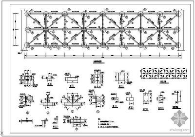桁架和柱子的連接（桁架與柱子的連接） 結構工業裝備施工 第2張