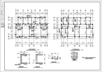 鋼架結構房屋圖紙圖片（鋼架結構房屋施工流程） 建筑消防施工 第3張