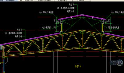 鋼屋架結構圖上下玄（鋼屋架結構圖的介紹） 結構工業裝備設計 第1張