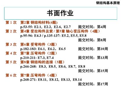 鋼結構第5章作業參考答案 結構污水處理池施工 第2張 鋼結構第5章作業參考答案 結構污水處理池施工 第2張