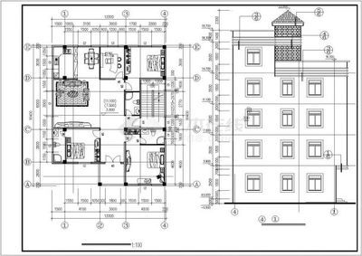 樓房改造設計圖紙 結構工業裝備設計 第1張