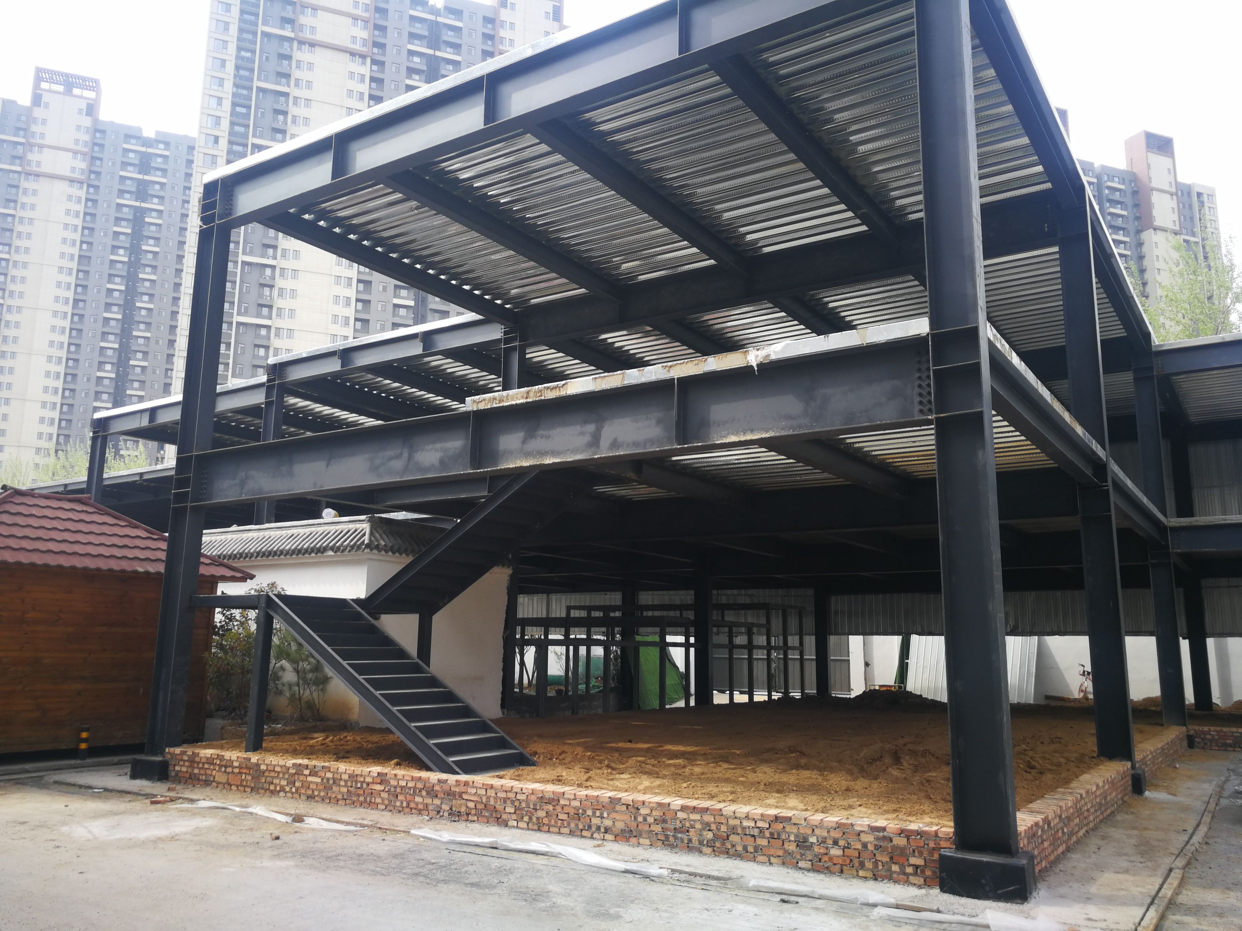 鋼架結構房圖片大全集 結構電力行業施工 第3張 鋼架結構房圖片大全集 結構電力行業施工 第3張