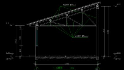 18m跨鋼屋架平面圖怎么看的 建筑方案施工 第5張