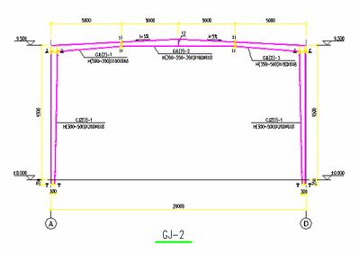 20米跨度鋼結(jié)構(gòu)梁（20米跨度的鋼結(jié)構(gòu)梁在設(shè)計、制作和應用方面都有許多值得注意的要點） 建筑施工圖施工 第3張