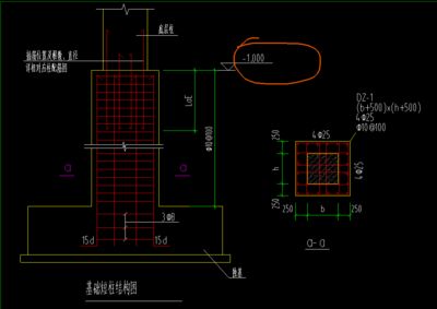 鋼結構短柱頂部鋼筋做法彎錨180度做法圖片（鋼結構短柱彎錨180度的做法） 建筑施工圖設計 第3張