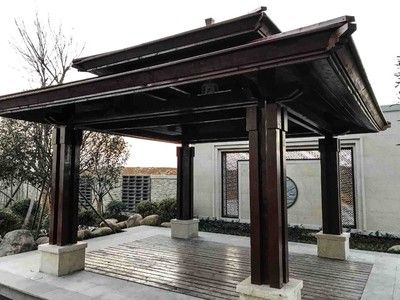 鋼木結構涼亭 鋼結構跳臺設計 第3張 鋼木結構涼亭 鋼結構跳臺設計 第3張