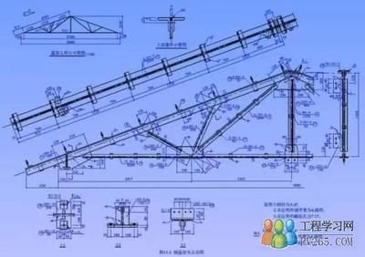 鋼屋架結構詳圖內容有哪些 建筑方案設計 第5張