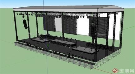 舞臺鋼構搭建設計圖紙怎么畫的 結構砌體設計 第1張