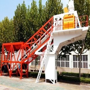 可移動式攪拌站（可移動式攪拌站是將傳統固定式混凝土攪拌站的物料儲料、稱量、輸送、卸料和全自動控制系統） 結構橋梁鋼結構設計 第5張