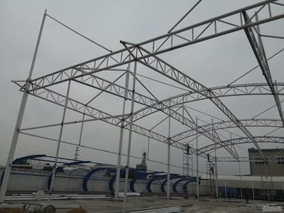 加油站網架鋼結構安裝原理是什么(加油站網架結構具有用鋼量小的特點其零件多為工廠預制件) 結構污水處理池設計 第5張 加油站網架鋼結構安裝原理是什么(加油站網架結構具有用鋼量小的特點其零件多為工廠預制件) 結構污水處理池設計 第5張