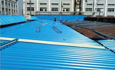 找彩鋼板安裝的工程（彩鋼板安裝工程） 鋼結構鋼結構螺旋樓梯設計 第4張