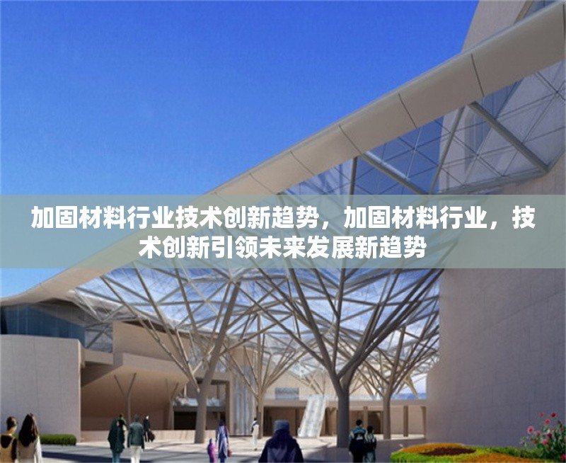 加固材料行業技術創新趨勢，加固材料行業，技術創新引領未來發展新趨勢