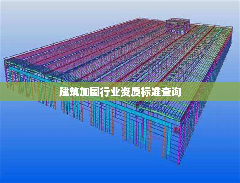 建筑加固行業資質標準查詢 行業新聞 第1張