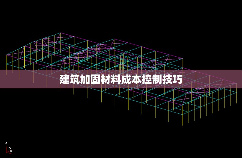 建筑加固材料成本控制技巧