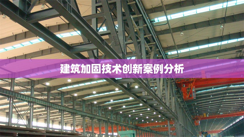 建筑加固技術創新案例分析 行業新聞 第1張