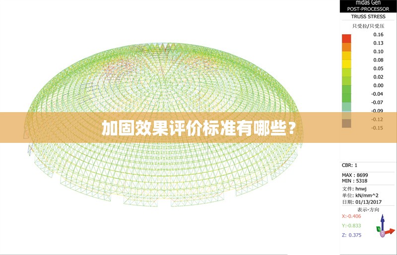 加固效果評價標準有哪些？