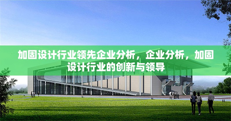 加固設計行業領先企業分析，企業分析，加固設計行業的創新與領導