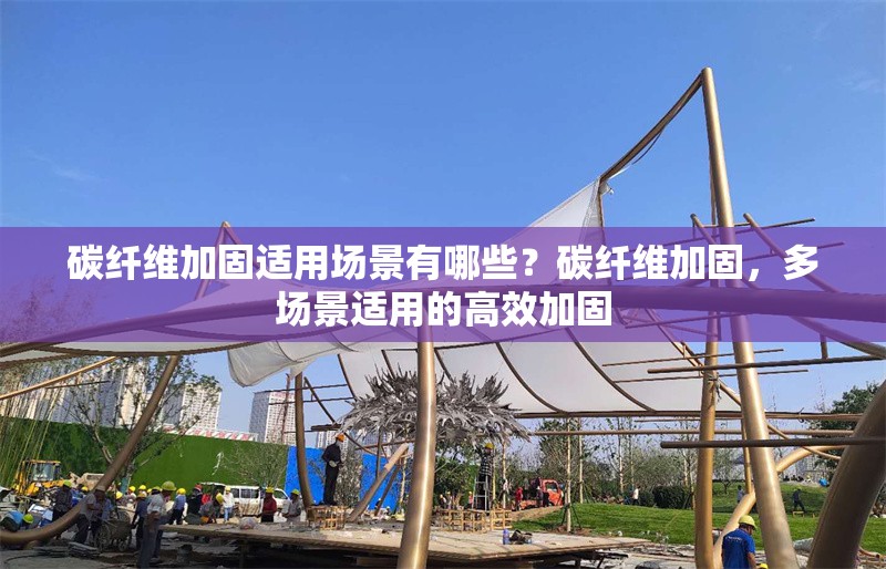 碳纖維加固適用場(chǎng)景有哪些？碳纖維加固，多場(chǎng)景適用的高效加固 行業(yè)新聞 第1張