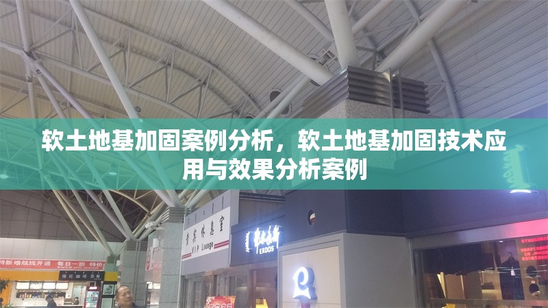 軟土地基加固案例分析，軟土地基加固技術應用與效果分析案例，軟土地基加固技術應用案例與效果分析 行業新聞 第1張