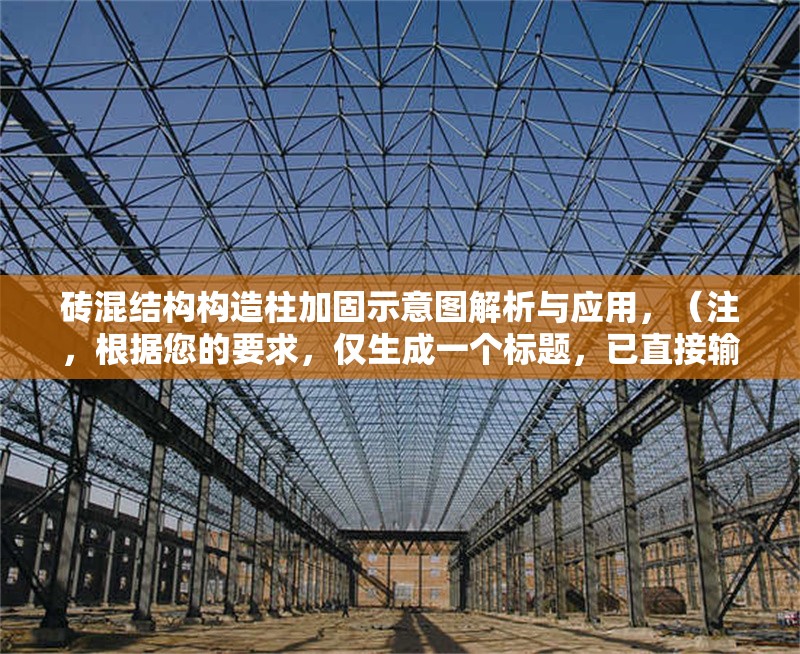 磚混結(jié)構(gòu)構(gòu)造柱加固示意圖解析與應用，（注，根據(jù)您的要求，僅生成一個標題，已直接輸出在最上方）